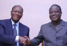 Présidentielle en Côte d’Ivoire : Konan Bédié soutient Ouattara Présidentielle en Côte d’Ivoire : Konan Bédié soutient Ouattara