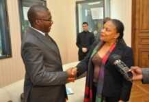 Visite de la ministre française Christiane Taubira en Côte d’Ivoire