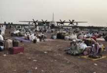 Centrafrique : l’aéroport de Bangui-Mpoko toujours occupé par les déplacés de guerre