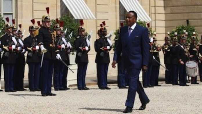 Honneurs républicains pour le Président Denis Sassou Nguesso à l'Elysée