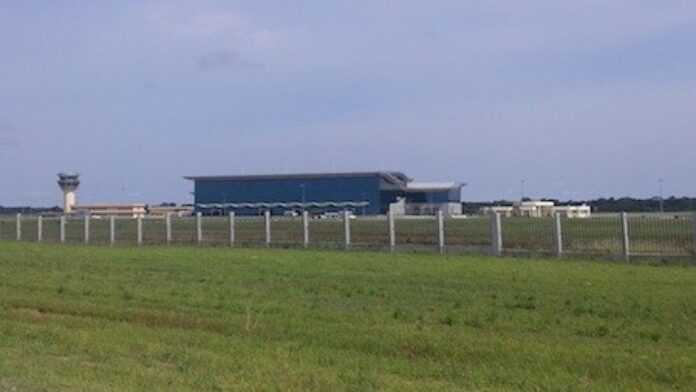 L'aéroport international d'Ollombo