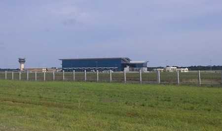L'aéroport international d'Ollombo