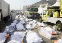 Bousculade meurtrière à la Mecque : le bilan s’alourdit à 769 morts Bousculade meurtrière à la Mecque : le bilan s’alourdit à 769 morts