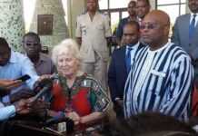 Burkina : de retour, l’ex-otage Jocelyn Elliot rencontre le Président Kaboré