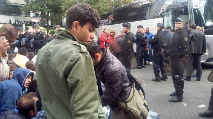 Evacuation avenue de Flandre