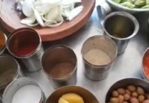 préparations pour tajine