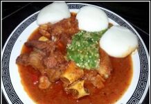 Ragoût de viande sauce rouge Ragoût de viande sauce rouge