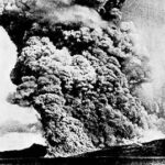 Eruption de la montagne Pelée en 1902