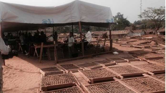 Mbile : atelier de fabrication de briquettes pour foyers améliorés