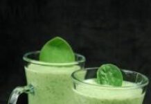 Smoothie aux épinards