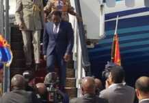 Joseph Kabila arrive en Egypte (22 avril 2017)
