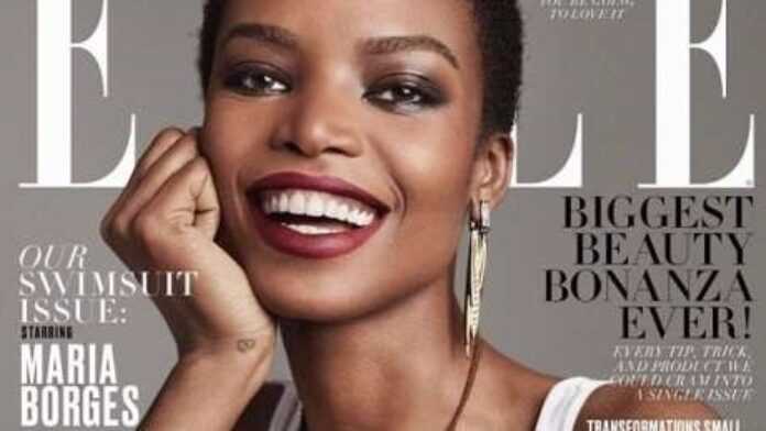 Maria Borges couverture de Elle