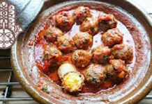 Tajine de kefta aux pommes de terre Tajine de kefta aux pommes de terre