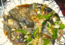 Poisson en Papillote de Brazzaville