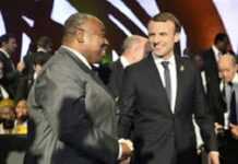 Ali Bongo Ondimba et Emmanuel Macron : Une poignée de main qui en dit long