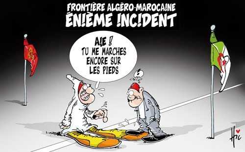 Caricature algérienne Le Hic. 2014