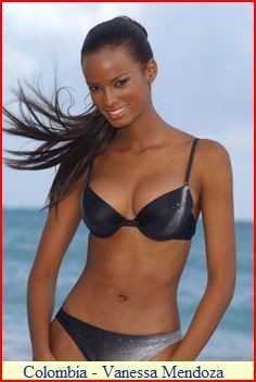 Vanessa Mendoza, afrocolombienne et ex Miss Colombie Vanessa Mendoza, afrocolombienne et ex Miss Colombie