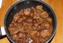 Ragout d’iguane au cognac Ragout d’iguane au cognac