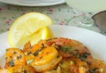 Crevettes sautées a la chermoula ou charmoula