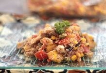 Salade de fonio au poulet