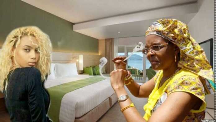 Gabriella Engels et Grace Mugabe