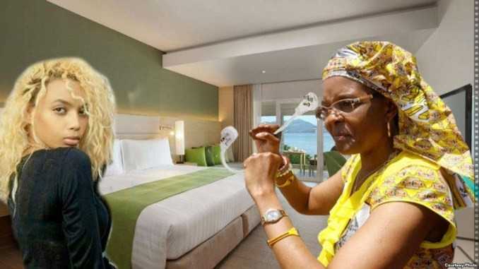 Gabriella Engels et Grace Mugabe