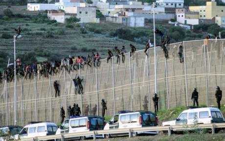 Mur et migrants