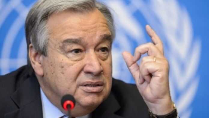 Antonio Guterres, Secrétaire général de l'ONU