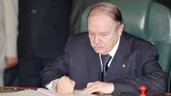 Le Président algérien, Abdelaziz Bouteflika