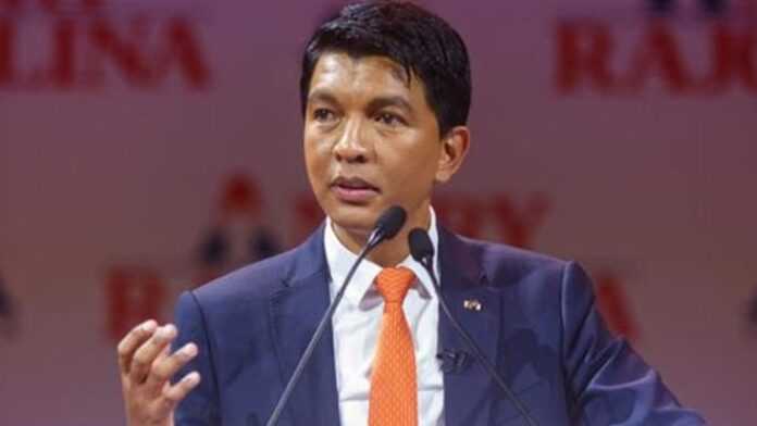 Le Président malgache, Andry Rajoelina
