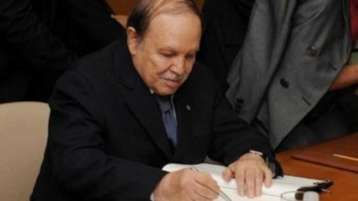 Le Président d'Algérie, Abdelaziz Bouteflika