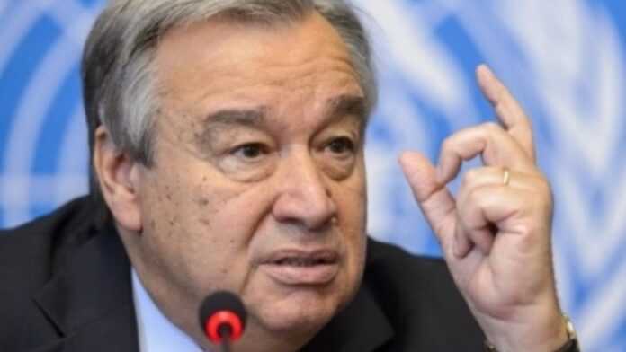 Le Secrétaire général de l'ONU, Antonio Guterres