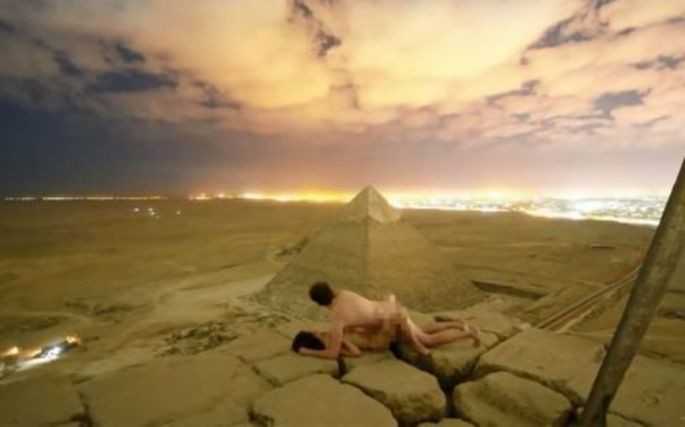 Couple pyramide Gizeh
