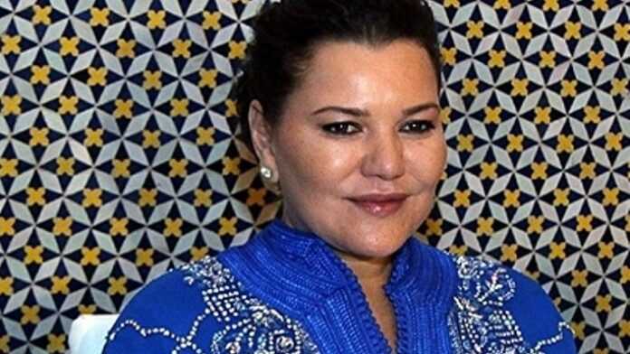 La princesse Lalla Hasnaa, sœur du roi du Maroc, Mohammed VI
