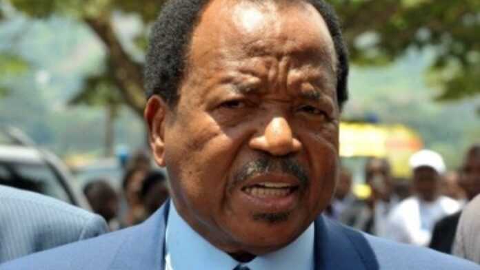 Le Président du Cameroun, Paul Biya