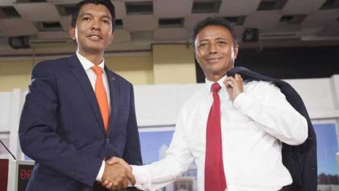 Andry Rajoelina et Marc Ravalomanana