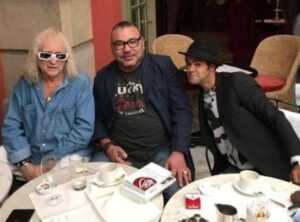 Michel Polnareff, Mohammed VI et Jammel Debbouze