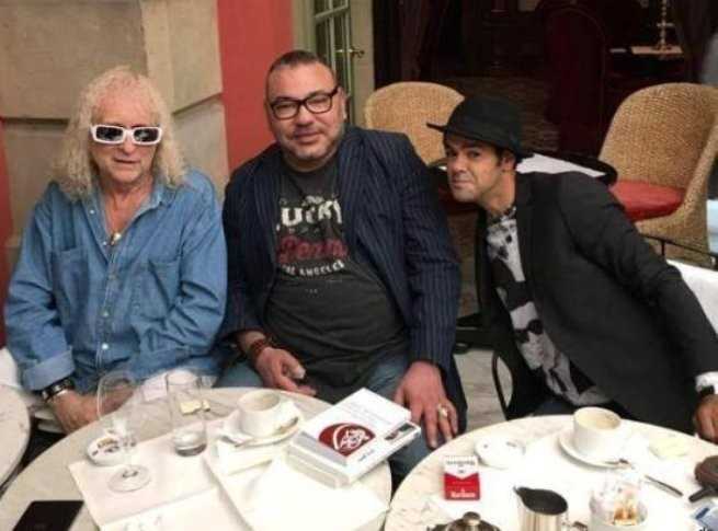 Michel Polnareff, Mohammed VI et Jammel Debbouze