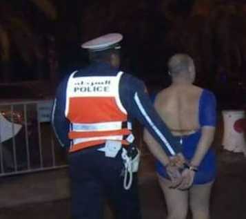Travesti marrakech de dos