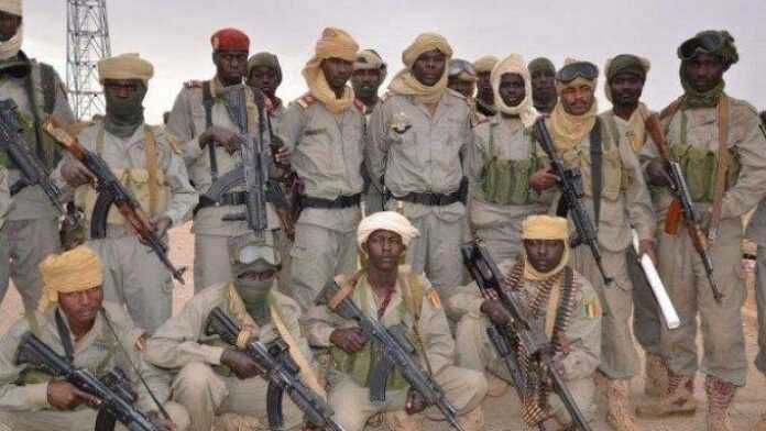 Soldats tchadiens