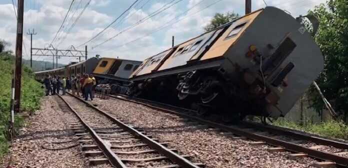 colision train Afrique du Sud