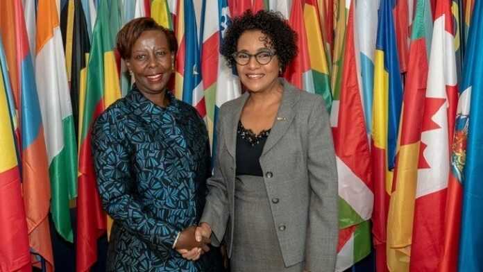 Louise Mushikiwabo et Michaëlle Jean