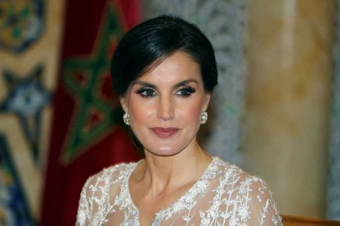 Dona Letizia robe blanche