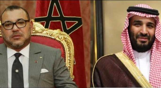 Mohammed VI et Mohamed Ben Salmane