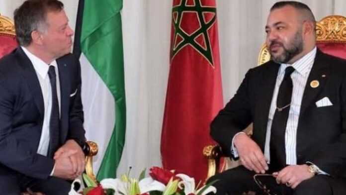 Les rois Abdallah II et Mohammed VI