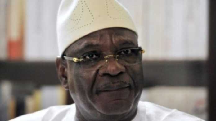 Le désormais ex-Président du Mali, Ibrahim Boubacar Kéïta
