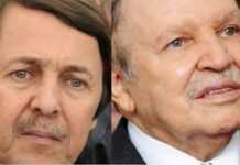 Saïd et son frère Abdelaziz Bouteflika