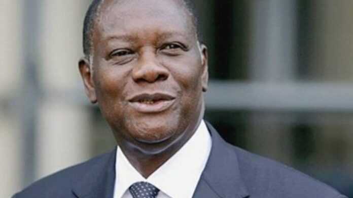 Le Président ivoirien, Alassane Dramane Ouattara