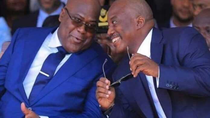 Felix Tshisekedi and Joseph Kabila