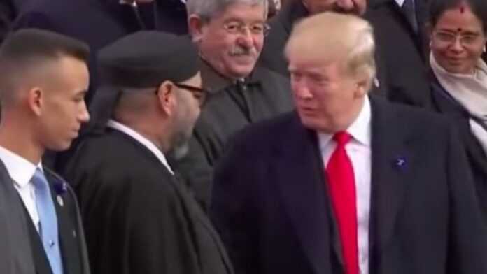 Moulay El Hassan, Mohammed VI et Donald Trump